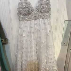 Cocktail dress beaded